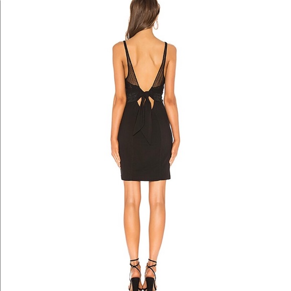 NWT Free People Sleeveless Lacey-Neck Bodycon Mini - Picture 4 of 6